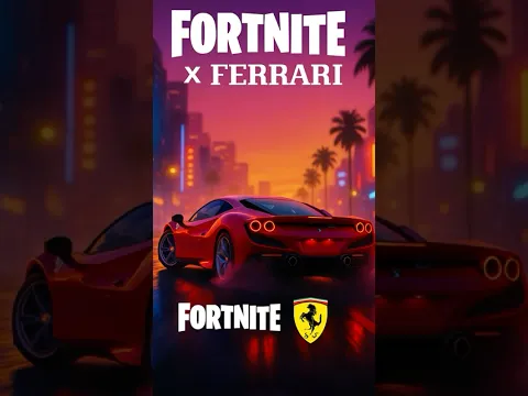 Fortnite × Ferrari – Official Collaboration Trailer (2025)
