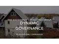 Dynamic Governance for Intentional communties