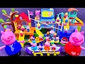 Download Lagu 9 Minutes Satisfying with Unboxing Peppa Pig Playground Holiday Party Playset ASMR｜Review Toys