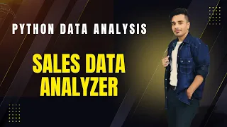 Python Data Analysis Project - Sales Data Analyzer with Pandas Matplotlib