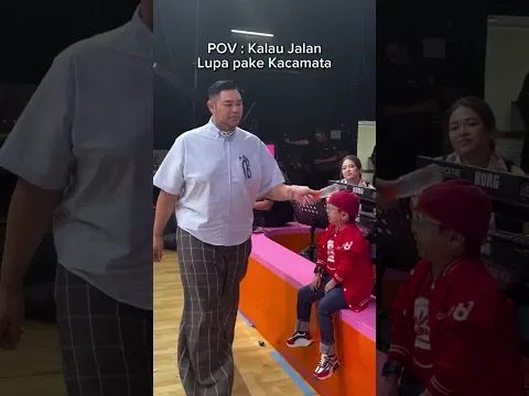 Maafkan kawan lupa  pake  kaca mata 😩😩😩😎 #ivangunawan #funny