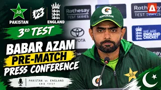 Pakistan Captain Babar Azam Pre-Match Press Conference | 3rd Test vs England   | A Sports