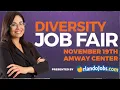 2021 Employers - Diversity Job Fair November 19 2021