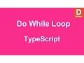 TypeScript do while loop