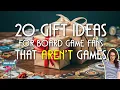 20 Gift Ideas for Board Game Fans that ARENT Board Games