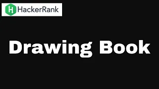 Hackerrank Drawing Book