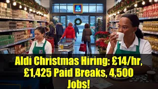 Aldi Christmas Hiring 1 425 Paid Breaks 4 500 Jobs Full Details