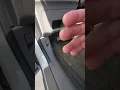 2011 Honda CRV hood release