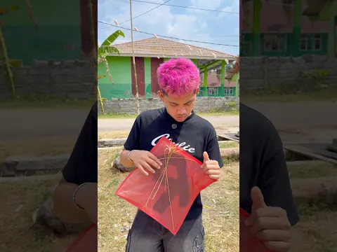 kalian main layangan kaya gini juga ga #ompedvisual #shortvideo #comedy #lucu #layangan