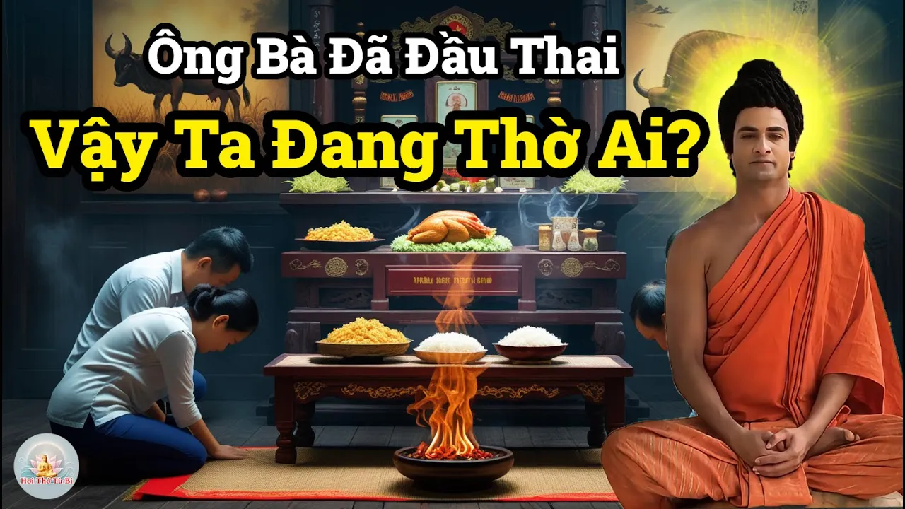 Outline Video Tổ Tiên Đã Đầu Thai, Vậy Ta Đang Thờ Ai? | Đức Phật Tiết Lộ Sự Thật Khiến Cả Ba Cõi Chấn Động!