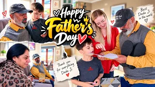 WE MADE DADDY JI CRY! 🥹❤️ Happy Father’s Day Surprise!
