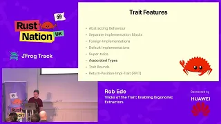 Tricks of the Trait Enabling Ergonomic Extractors - Rob Ede