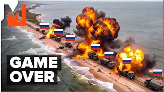 Ukraine Just SPIT in Putin’s Face at KINBURN SPIT... 2,500 Russian Troops TRAPPED