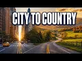 Leaving New York City A Scenic Drive to the Hudson Valley in 4K