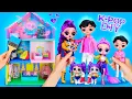 K-Pop Big Doll House Makeover 7 Huntrix DIYs for L O L Dolls