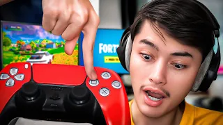 فورتنايت ولكن افوز القيم باصبع واحد ☝️🔥| كل قتلة =500 فيبوكس😱