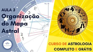 Curso de Astrologia Completo e Grátis - Aula 3: Organização do Mapa Astral