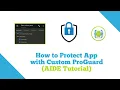 How to Protect App with Custom ProGuard AIDE Tutorial