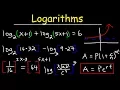 Logarithms - Practice Problems
