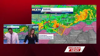 LIVE Tornado warnings in WLKY region Sunday evening