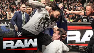 roman reigns destroys cm punk raw highlights march 23 2026