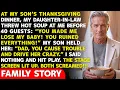 My Daughter-In-Law Threw Soup At My Face and Screamed YOU MADE ME LOSE MY BABY Then I Hit Play