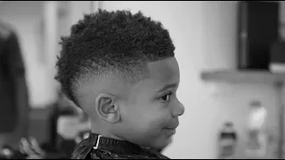 Crazy Mohawk V Cut Kids Haircut Barber Tutorial