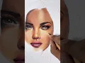 Drawing skin tone with colored pencils !