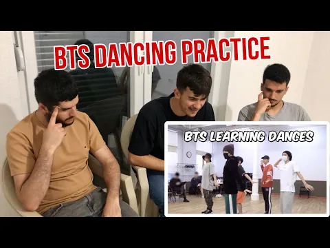 Download MP3 FNF Reacting to HOW BTS learns their Dances #bts