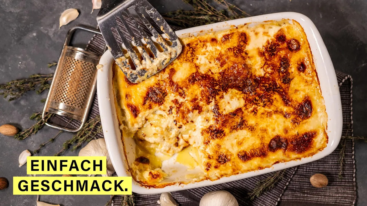 
          
          
          
            
            Kartoffelgratin, das wohl cremigste überhaupt! 🤤
          
        . 