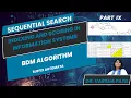 Suffix Automation BDM Algorithm Sequential Search Information Retrieval DAWG