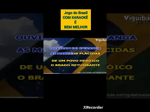Karaokê Hino do Brasil  - #HinodoBasil #copadomundo2026 #karaokêcompleto #karaoke