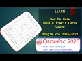 How to plot double or multiple y-axis in Origin Pro 2016 2017 2018 2020 2022