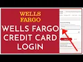 Wells Fargo Credit Card Login 2023 Wells Fargo Online Login