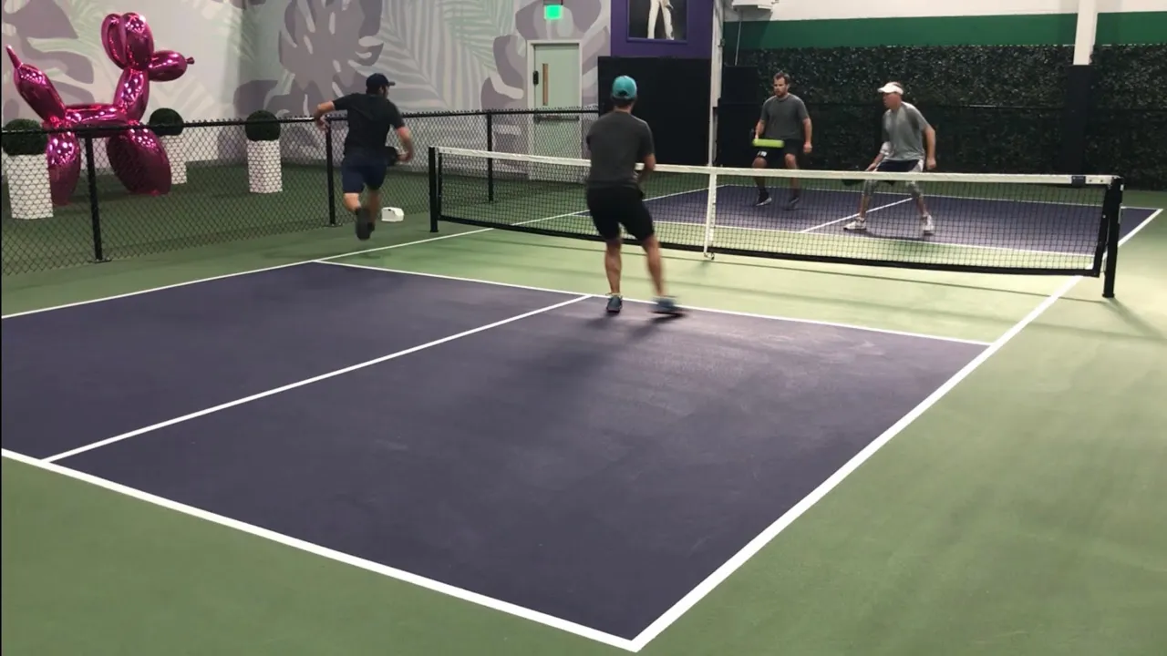4.5 men’s doubles CT summer kick off tournament at Lucky Shots Pickleball Club. 