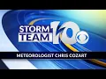 Chris early Tuesday morning forecast