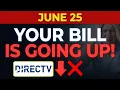 DIRECTV PRICE HIKE from June 25th DirecTV Package New Price List