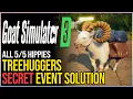 Treehuggers Goat Simulator 3 - All Hippie Locations