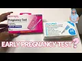 EARLY LIVE PREGNANCY TEST 9DPO CYCLE 19