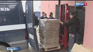 Общий вес партии — 16 тонн: в Омск доставили бюллетени для голосования