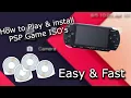 How To Install Games on Modded PSP
