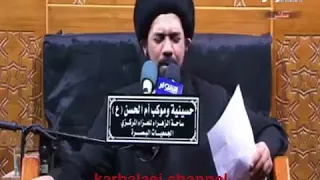 نعي طاح ابو فاضل على جرف النهر  - السيد محمد الصافي