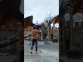 We visited the How To Train Your Dragon set