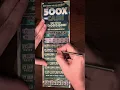500X the Cash Scratch Off Ticket NC Lottery 50 Scratcher