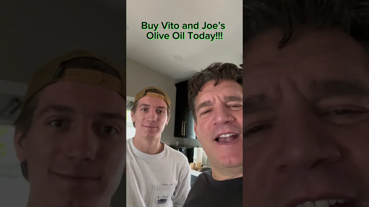   Making Pesto with my son Vito!!! Quick hello from Cooking Italian with Joe