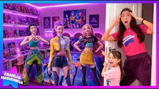 FIZEMOS O QUARTO DAS GUERREIRAS DO KPOP ★ FAMÍLIA MASUDINHA ★