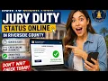 How to check your jury duty status online in Riverside County