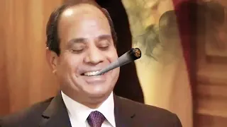 قاعد لوحدك كده سرحان شيطان يوزك في سكة شمال العب يلا السيسي دندنها