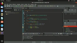 Static block in Java programming Hindi