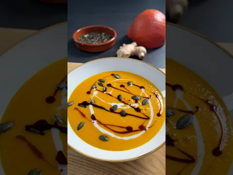Vielleicht die leckerste Kürbissuppe 🎃 der Welt